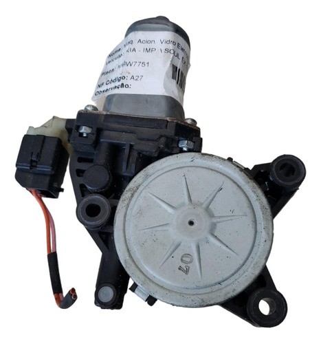 Motor Maquina Vidro Traseiro Direito Soul 2009 2010 2011