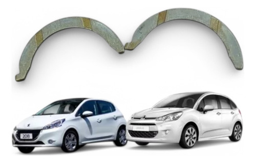Par Arruela Encosto Do Mancal Peugeot 208 Citroën C3 1.6 16v