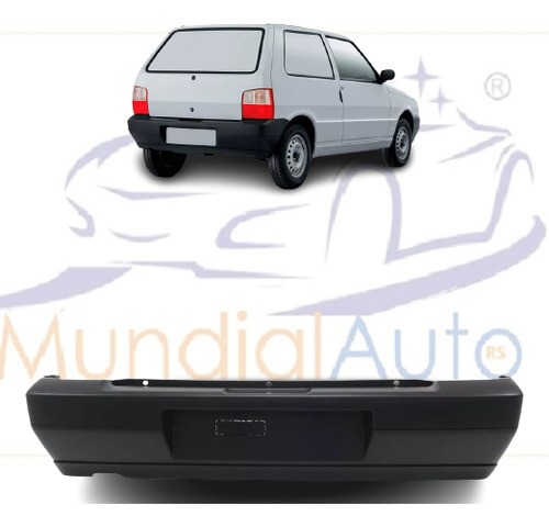 Parachoque Traseiro Fiat Uno Way 2004/2014 Text   19045