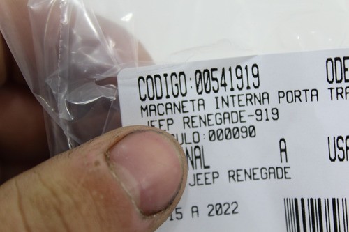 Maçaneta Interna Porta Tras Ld Jeep Renegade 15/22 Usado (91