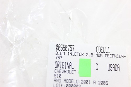 Bico Injetor 2.8 Mwm Mecânica S10 01/05 Usado (757)