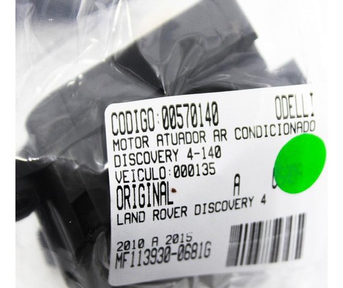 Motor Atuador Ar Condicionado Discovery 4 10/15 Usado (140)