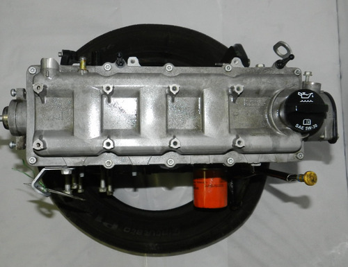 Motor Completo Gm Onix 1.0 8v 2013 80cv Flex Com Detalhe