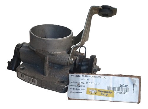 Tbi Corpo Borboleta Ford Ka 1.0 8v Zetec 2010 2011 2012 2013