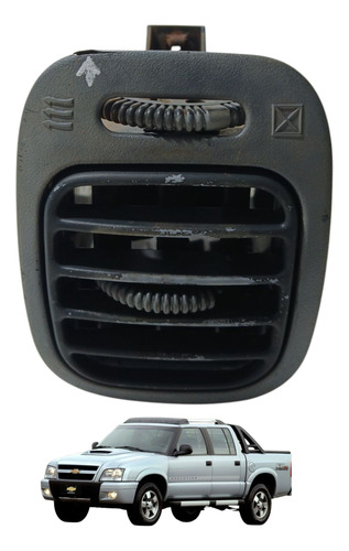 Difusor Ar Painel S10 Blazer 2001 A 2011 Com Detalhe (ap)