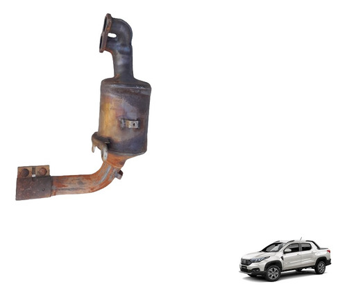 Catalisador Strada 2021 A 2022 2023 Fiat 1.3 Firefly Coletor