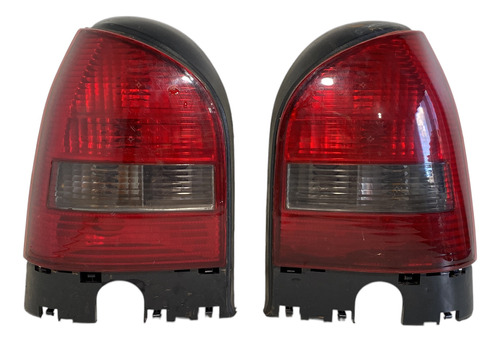 Par Lanterna Traseira Fumê Vw Gol G3 00 Até 06
