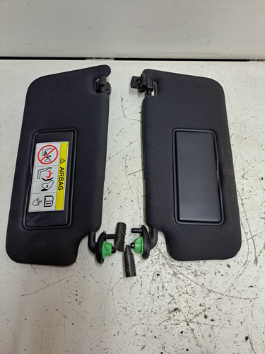 Par Quebra Sol Honda New Civic G10 2017 2018 2019 2020 Preto