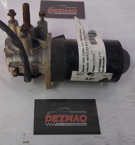 Motor Limpador Caminhão Mercedes 709 710 1618 12v