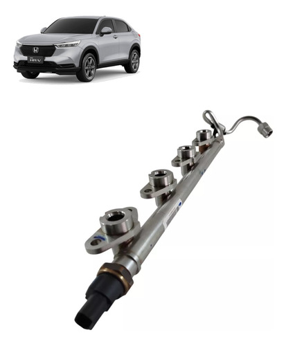Flauta Bico Injetor C/sensor Honda Civic Hrv 1.5 Turbo 17/25