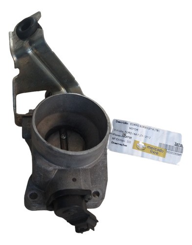 Tbi Corpo Borboleta Ford Ka 1.0 8v Zetec 2010 2011 2012 2013