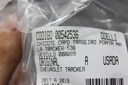 Chicote Capô Traseiro Porta Mala Tracker 17/19 Usado (536)