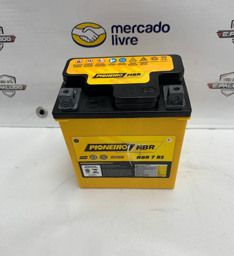 Bateria Moto Pioneiro Honda Cbx 250 Twister 7bs 7ah