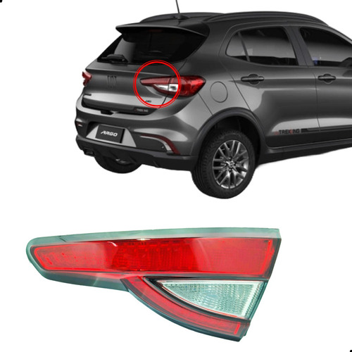 Lanterna Mala Fiat Argo 2017 2018 2019 2020 2021 Traseira
