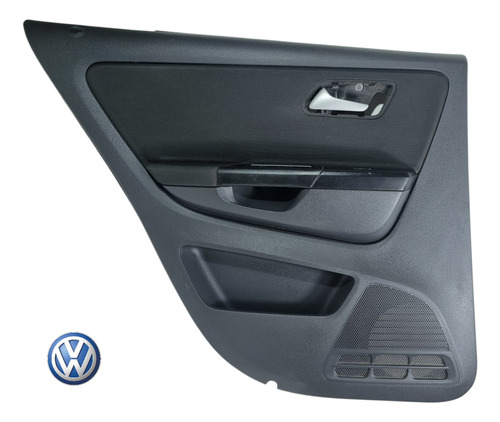 Forro De Porta Traz. L.e Vw Fox 2011 A 2016 C/vidro Elétrico