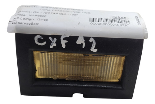 Lanterna Luz De Teto Gm Vectra 97/05 (al) Cxf 92