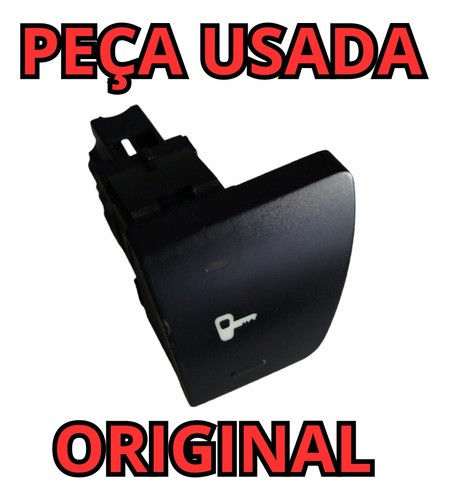 Interruptor Botão Trava Porta Elétrica Peugeot 307 2006/2012