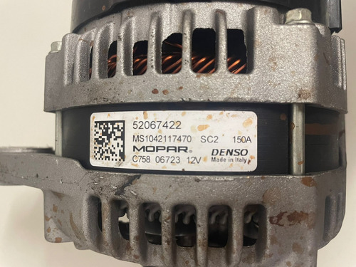 Alternador Rampage Laramie 2023/2024 - 52067422 - 150a
