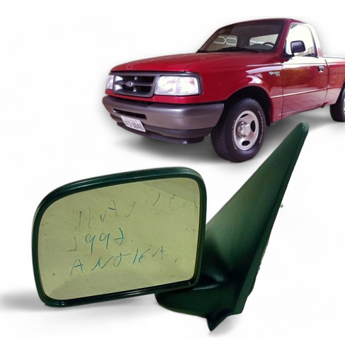 Espelho Retrovisor Lado Esquerdo Ford Ranger 1997