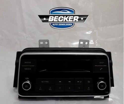 Radio Nissan Kicks Ano 2018 - 28027-5ra2a