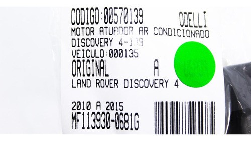 Motor Atuador Ar Condicionado Discovery 4 10/15 Usado (139)