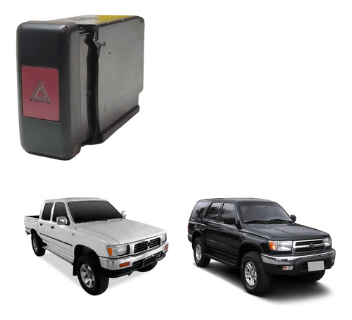 Botão Chave Pisca Alerta Hilux E Sw4 1992 1993 A 2001
