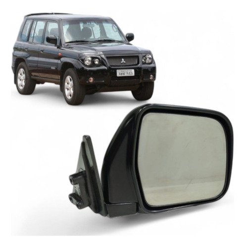 Espelho Retrovisor Direito Para Adaptação Mitsubishi Pajero