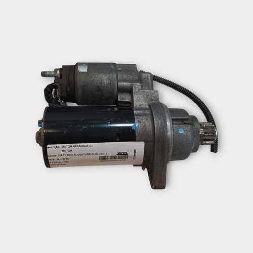 Motor De Arranque Fiat Idea Adventure 1.8 E-torq 2011 2016