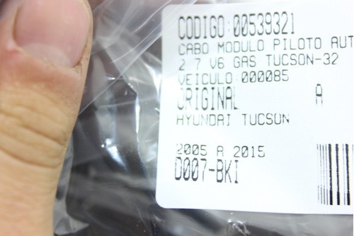 Cabo Mdulo Piloto Automtico 2.7 V6 Gas Tucson 05/15 (321)