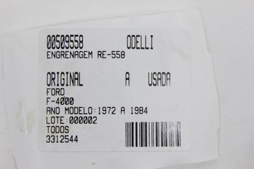 Engrenagem Re F-4000 72/84 Usado (558)