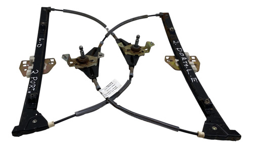 Par Máquina De Vidro Manual Vw Gol Parati G3 2 Portas