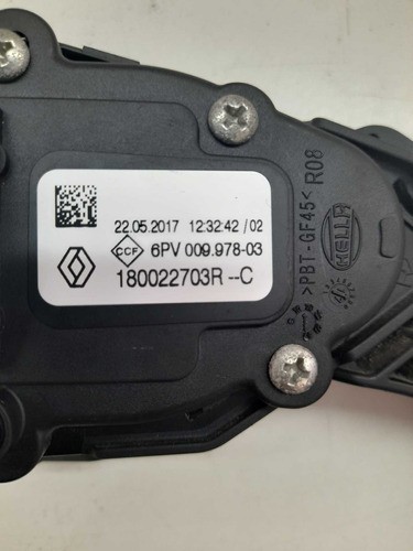 Pedal Acelerador Renault Sandero 2018 180022703r