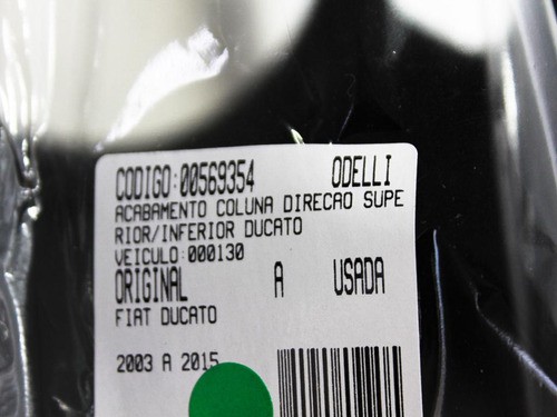 Acabamento Col Direção Superior/inferior Ducato 03/15 Us (