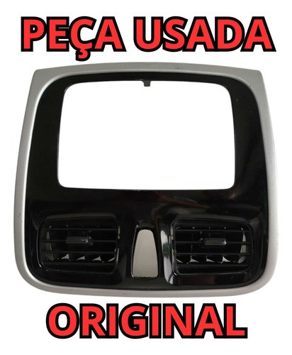 Moldura Som 2din Mídia Painel Logan Sandero 15/19 682606935r