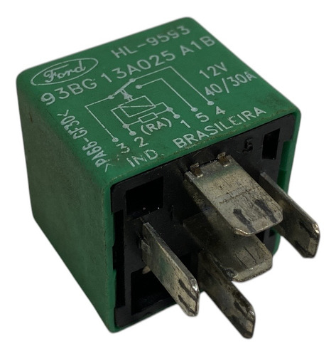 Relê Auxiliar Ventilação Ar Ford Ka / Fiesta 93bg13a025a1b