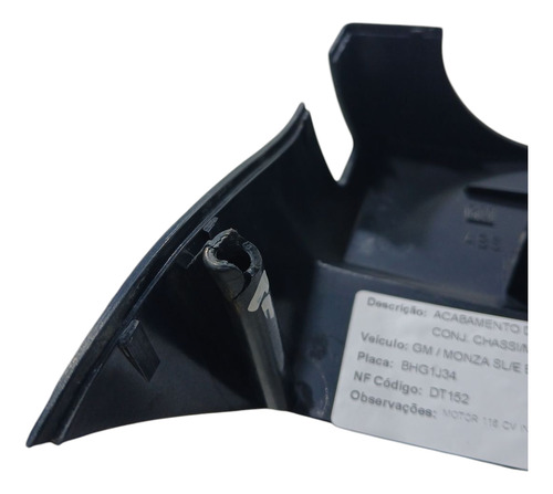 Moldura Sup. Chave De Seta Gm Monza 1992 Com Detalhe (ap)