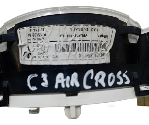 Painel Instrumentos C3 Air Cross 2013 Manual