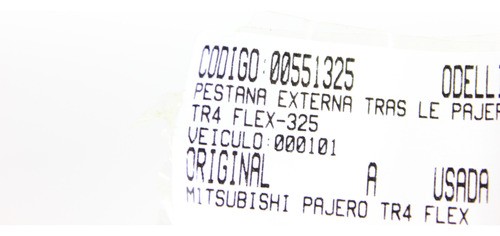 Pestana Externa Tras Le Pajero Tr4 Flex 10/15 (325)