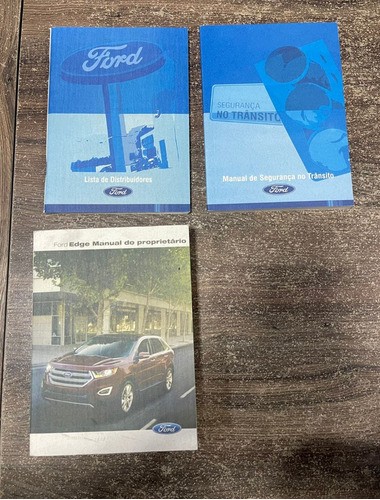 Manual Do Proprietário Ford Edge 2016