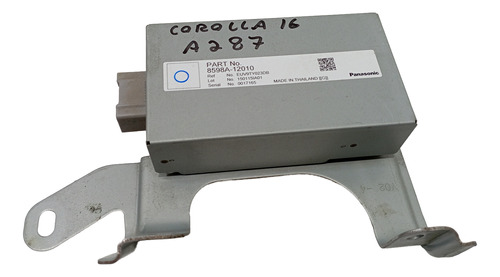 Modulo Alarme Corolla 2015 2016 2017 2018  8598a-12010