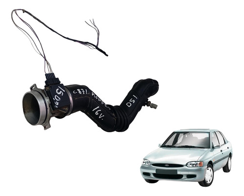 Sensor Fluxo Filtro Ar Com Mangueira Escort Mondeo Zetec 1.8