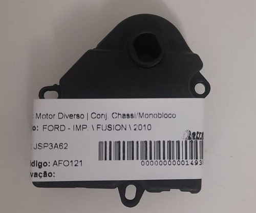 Motor Atuador Caixa De Ar Ford Fusion 2010 - 52425003