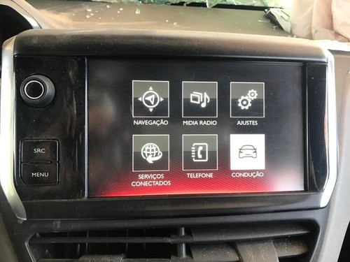 Radio Central Multimídia Original Peugeot 208 Ano 2016