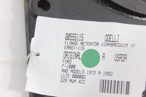 Flange Retentor Virabrequim (ferro) F-1000 72/92 (115)