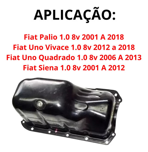 Carter Palio Fiat 1.0 8v 2001 2002 2003 2004 2005 A 2018
