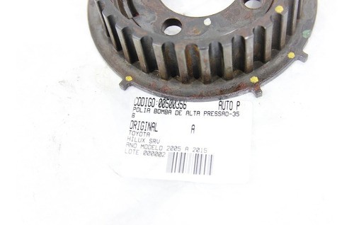 Polia Bomba Alta Pressao Toyota Hilux Srv 2005-2015 Us (356)