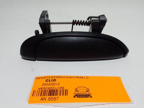 Maçaneta Externa Diant/tras L.d Renault Clio 2003/2012 