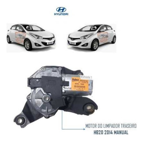 Motor Limpador Traseiro Hyundai Hb20 2014