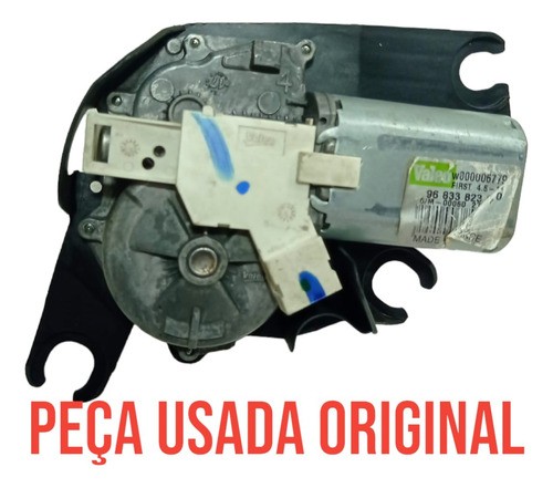 Motor Limpador Traseiro Parabrisa Citroen C3 2013 A 2017    