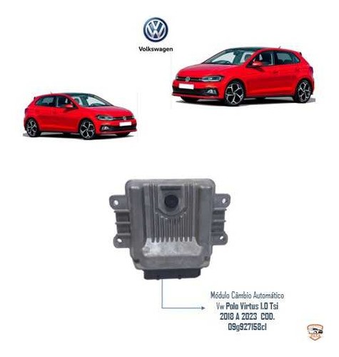 Módulo Câmbio Automático Vw Polo Virtus 1.0 Tsi 2018 2019